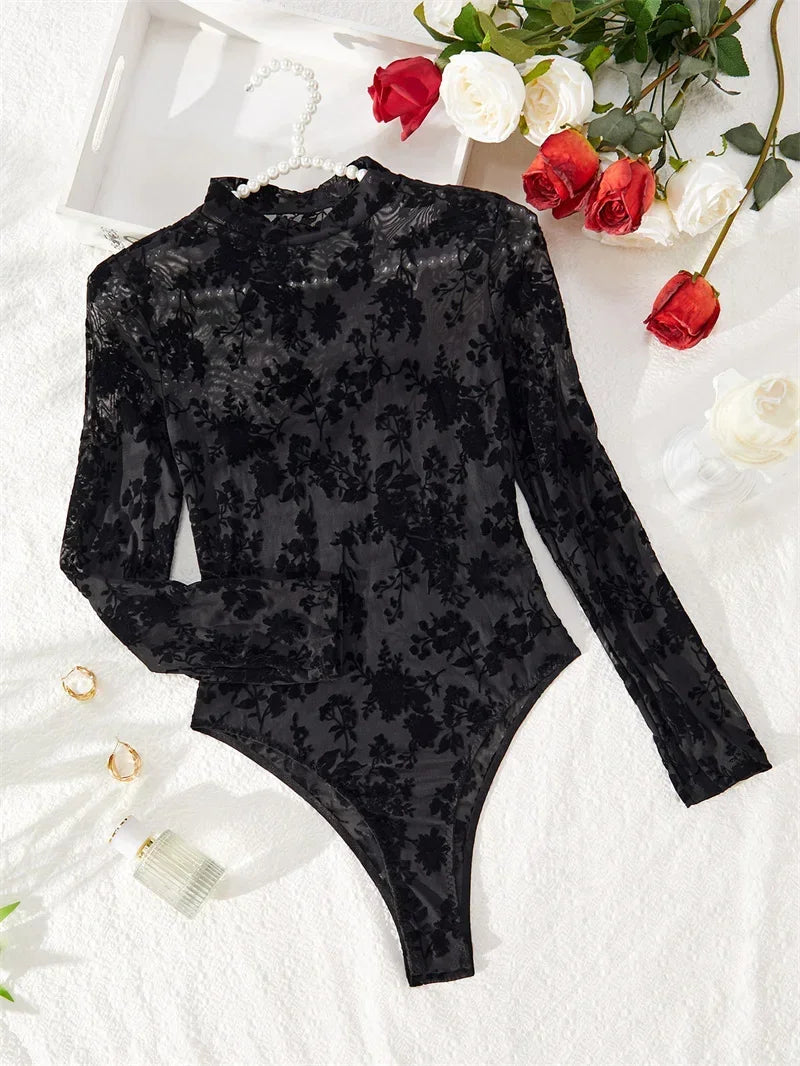 Summer Female Body Suit Sexy One-Pieces Playsuit Woman Clothes Romper Outfits Lace Jumpsuit Women Overalls Ropa De Mujer Bottom